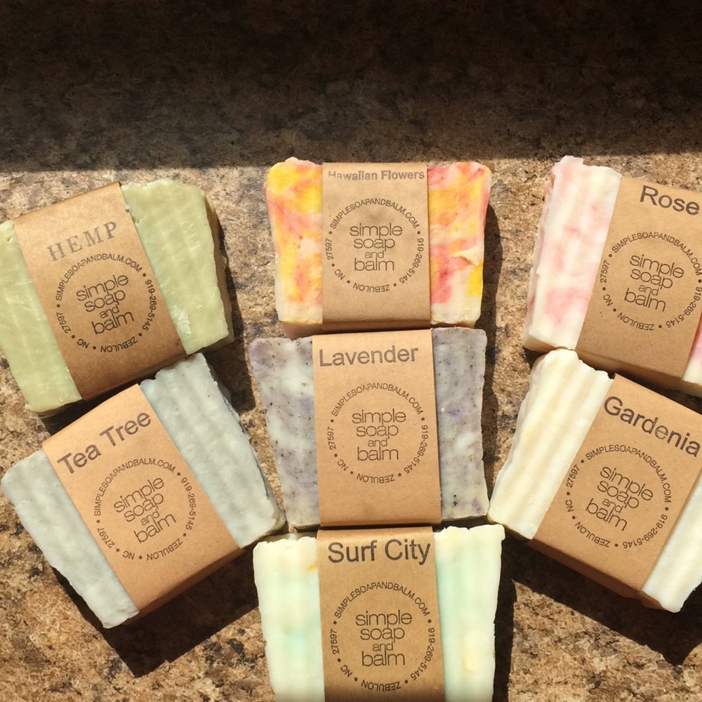 3 Big Bars of Handcrafted Soap
